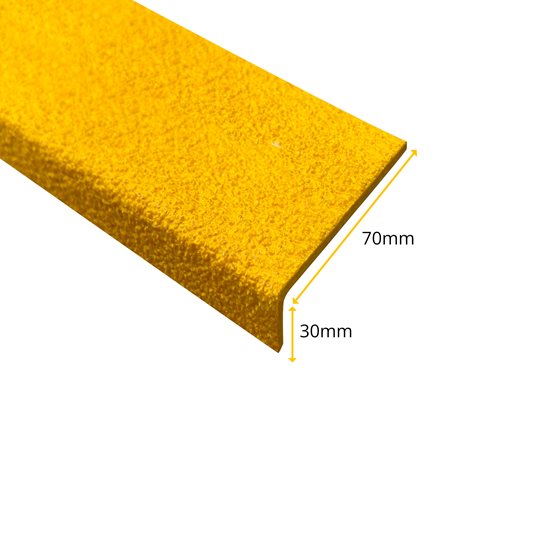 Nakładka na krawędź schodów 3000x70x30x2mm