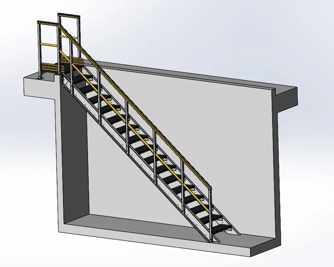 schody gotowe do montażu