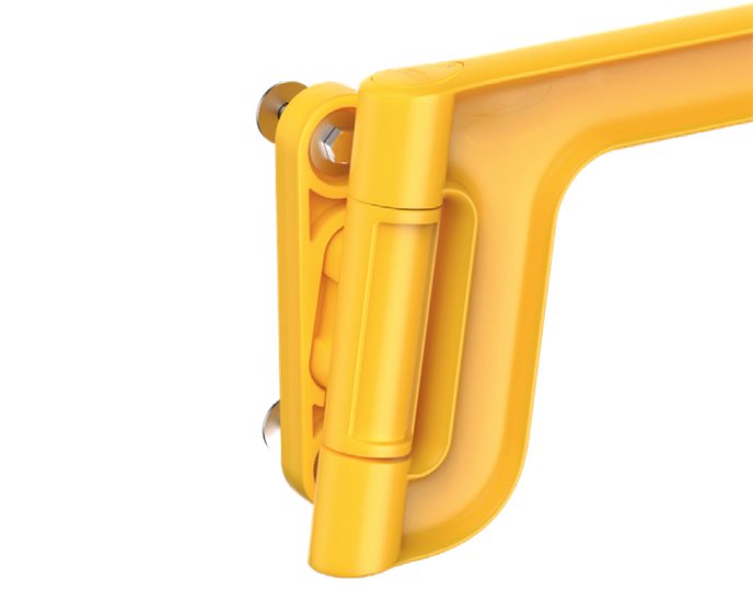 Samozamykający się zawias bramki