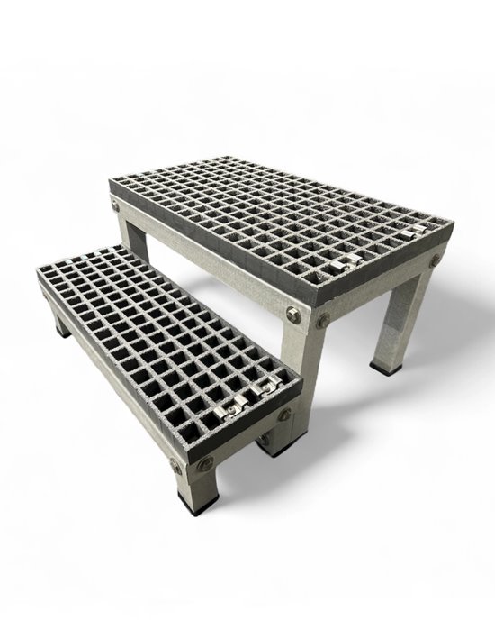 podest z jednym stopniem