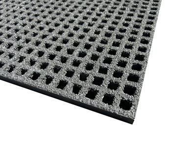Krata micromesh 15mm, wym. 805x405mm, kolor szary
