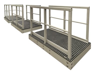 lekkie podesty kompozytowe