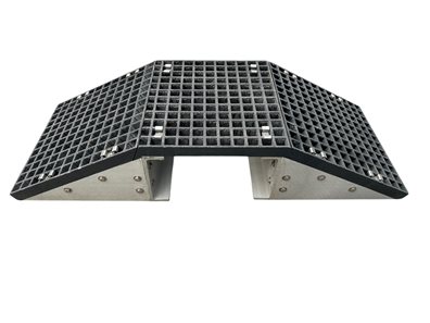 Przejście nad dużymi rurami