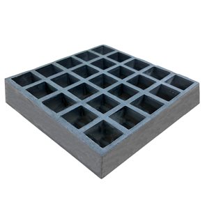Krata ażurowa żłobiona 38mm, wym. 730x920mm