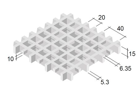 Krata micromesh 15mm