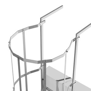 Drabina stała stal nierdzewna