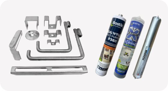 Zdjęcie: Elementy montażowe